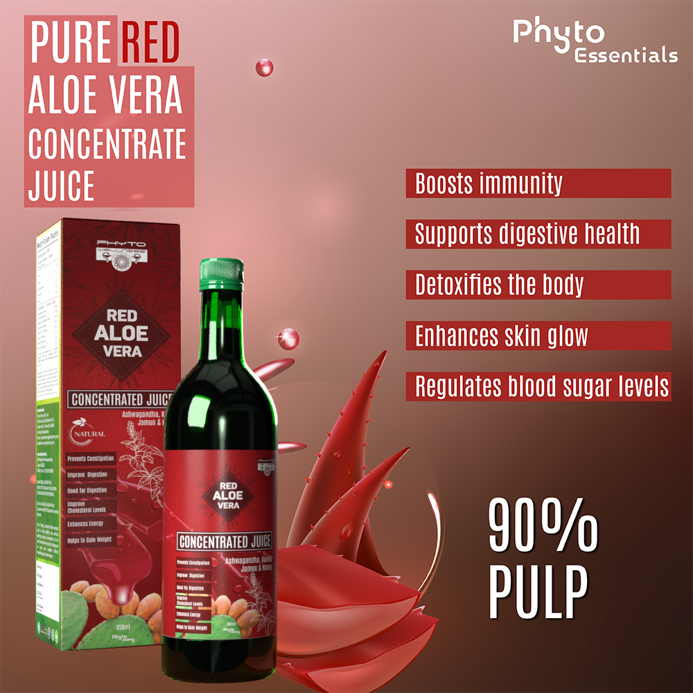 Red Aloe Vera 850ml Juice (HS00708)